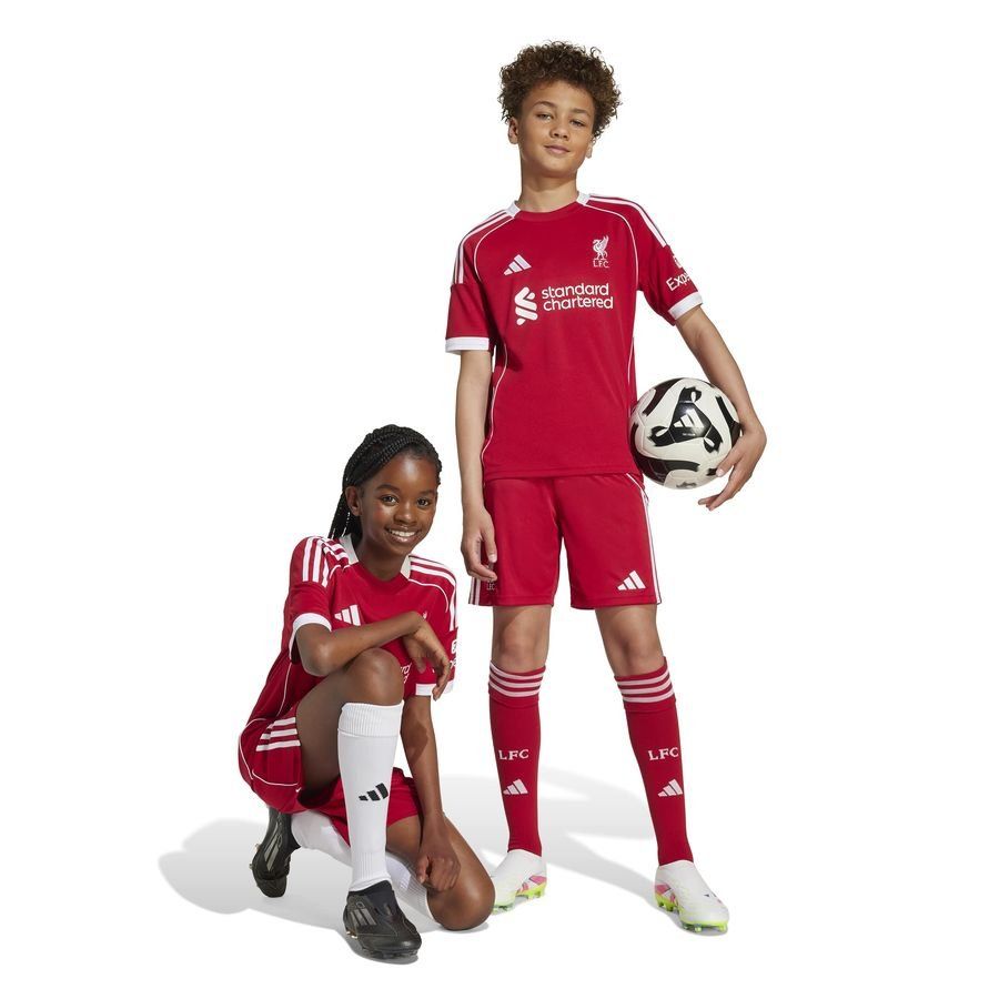 Liverpool Home Shorts 2025/26 Kids-SoccerKits Hub | Buy Soccer Jerseys Online